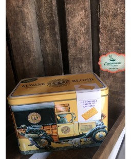 Gaufrettes amusantes dans jolie boite Eugène Blond Gaufrettes amusantes dans jolie boite Eugène Blond