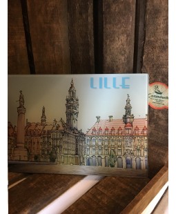 Planche à découper Lille en verre Planche à découper Lille en verre