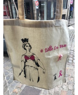 Tote Bag Lille en Rose Tote Bag Lille en Rose