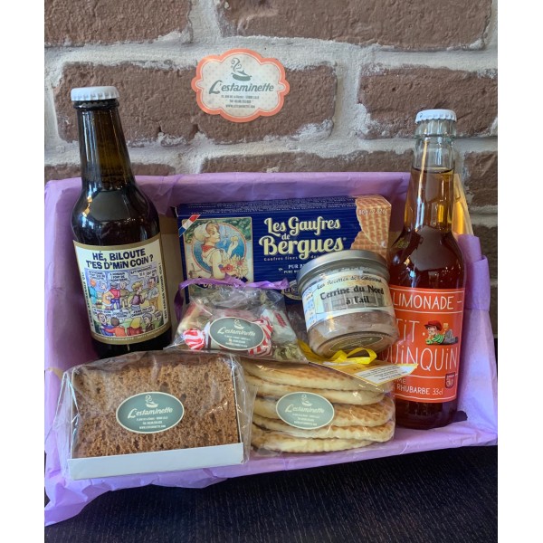 Panier cadeau du Ch'ti – Panier Garni Nord - Coffret Cadeau Nord