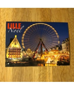 carte postale émerveillement à Lille