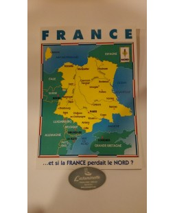 Carte postale Et si la France perdait le Nord