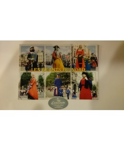 Carte postale Les géants du Nord Carte postale Les géants du Nord