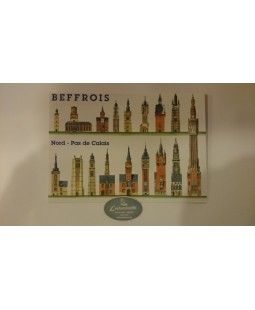 Carte postale Beffrois Carte postale Beffrois