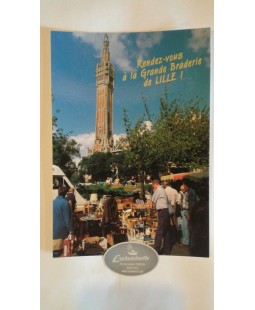 Carte postale Grande Braderie de Lille Carte postale Grande Braderie de Lille
