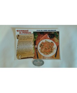 Carte postale Waterzoï de Poulet Carte postale Waterzoï de Poulet