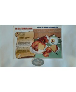 Carte postale Le Gâteau battu Carte postale Le Gâteau battu