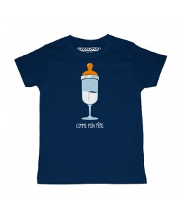 T-shirt garçon "Comme min père" Le Gallodrome T-shirt garçon "Comme min père" Le Gallodrome