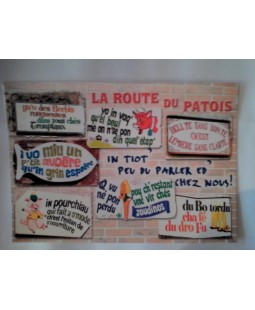 Carte Postale La Route du Patois Carte Postale La Route du Patois