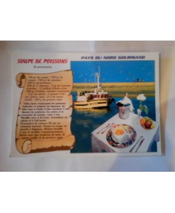 Carte Postale Soupe de Poissons du Nord