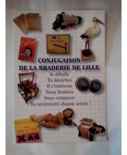 Carte Postale Conjugaisons de la Braderie de Lille Carte Postale Conjugaisons de la Braderie de Lille