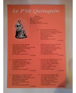 Carte Postale Chanson P'tit Quinquin Carte Postale Chanson P'tit Quinquin