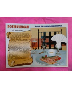 Carte postale recette du Potjevleisch